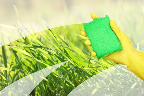 Professional cleaners in Barnet cleaning a home interior