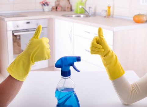 Detailed cleaning of a modern interior space by Barnet cleaners
