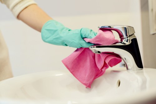 Deep cleaning hard flooring in a Barnet residential or commercial space