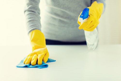 Local cleaning service in Barnet maintaining a kitchen and bathroom