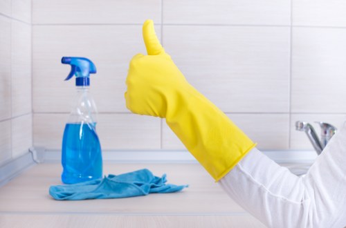 Local Barnet carpet cleaning service treating stains in a family home