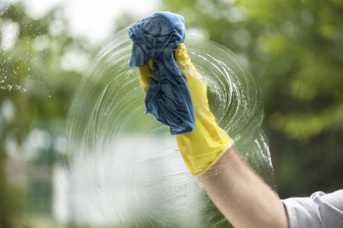 Deep cleaning work in a Barnet property interior