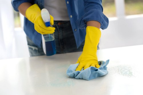 Supervisor checking service records during a complaint review