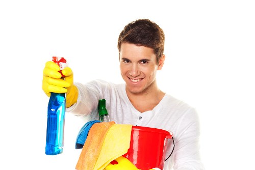 Specialist cleaning equipment used for hard floor cleaning in Barnet