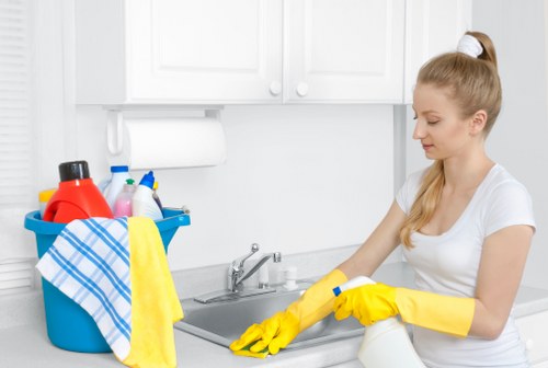 Barnet cleaning service team performing detailed housekeeping